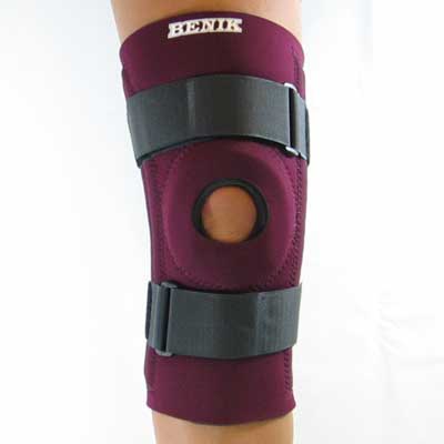 K-204 Knee Sleeve W/Removable Buttress, Spiral Stays and Cinch Straps