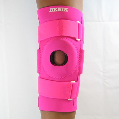 K-302 Hinged Knee Brace W/Removable Buttress in an External Pocket