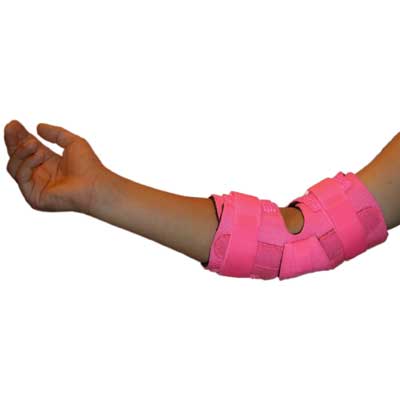 E-505V Pediatric Padded Elbow Wrap - Alt. View