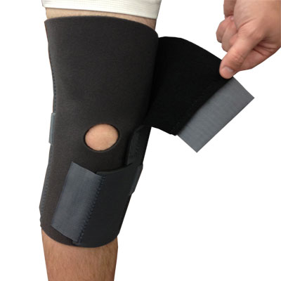 Anterior Opening Knee Sleeve – Open Flap